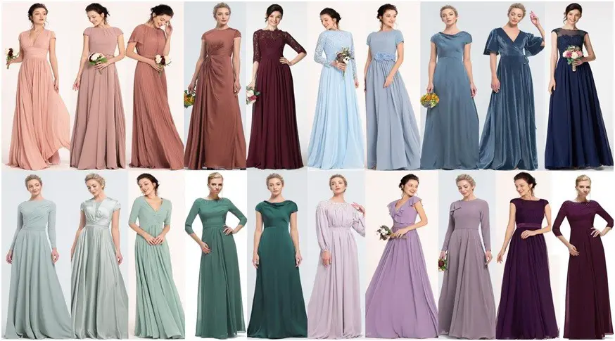 Breaking the Mould: Tips for Mixing Up Bridesmaid Dress Colors