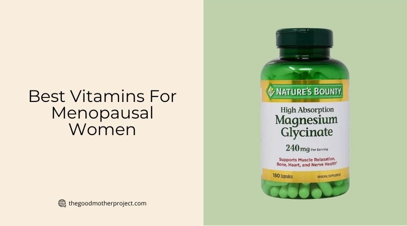 best vitamins for menopausal women